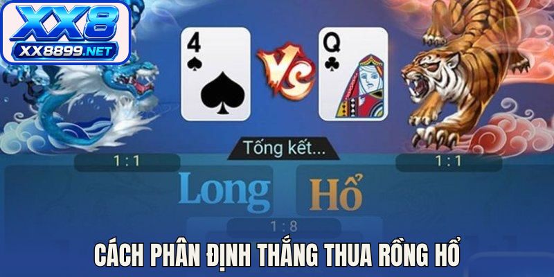 Cách phân định thắng thua rồng hổ