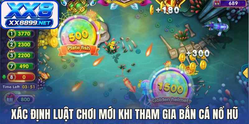 Xác định luật chơi mới khi tham gia bắn cá nổ hũ